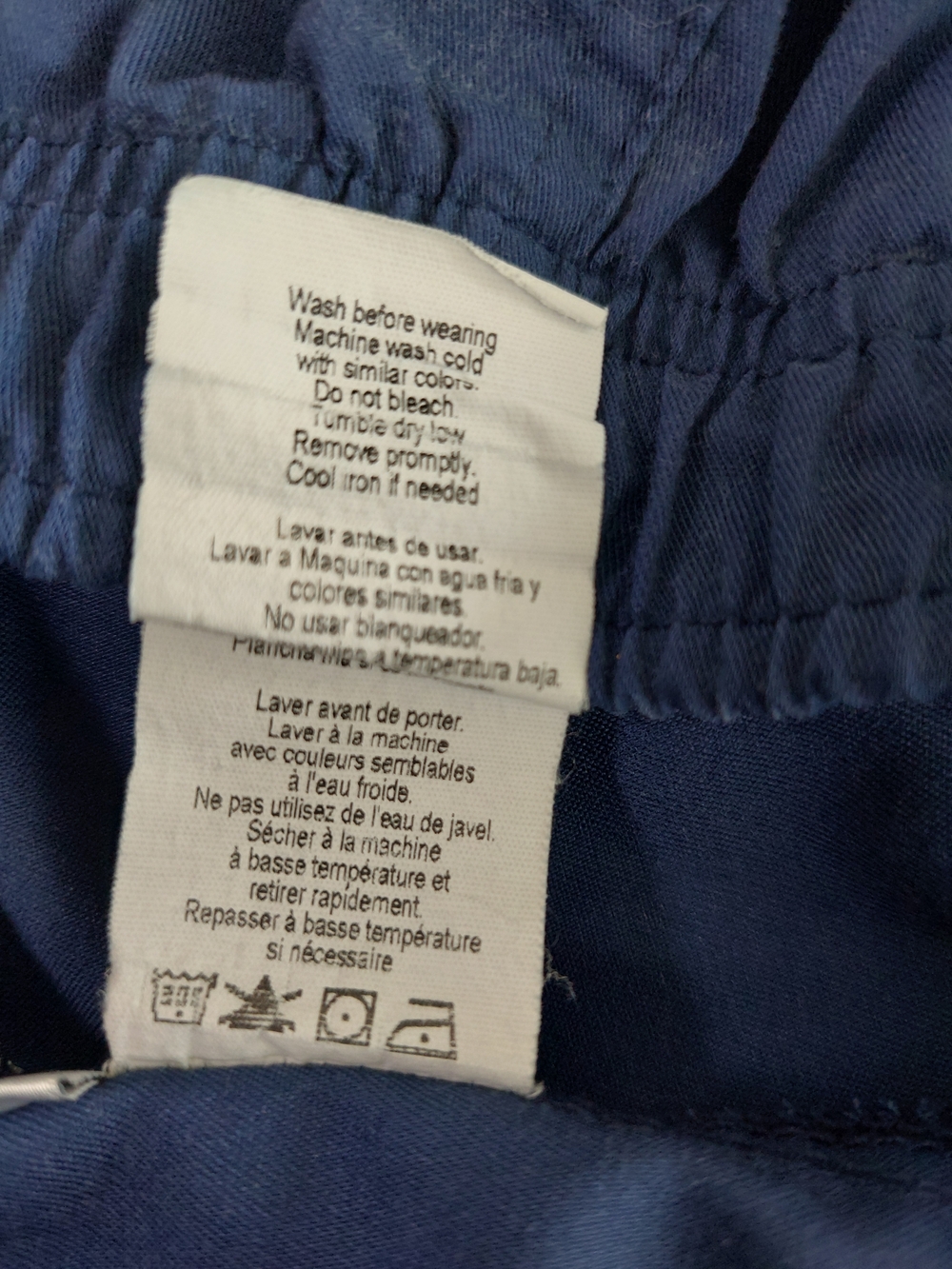 Lot of 2 Cherokee Workwear Professionals Navy Blue Scrub Pants Petite Small - Picture 9 of 10